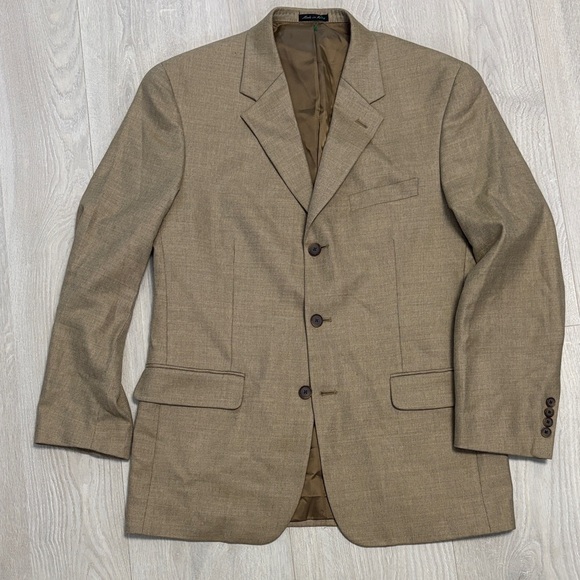 🔥BUNDLESALE Mens 40R Alfani Wool Cashmere Blend Sport Coat Jacket Blazer - Picture 1 of 8